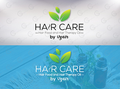 Hair Care Logo Design branding design flat design flat logo graphic design graphicdesign logo logo design logodesign logos minimalist logo