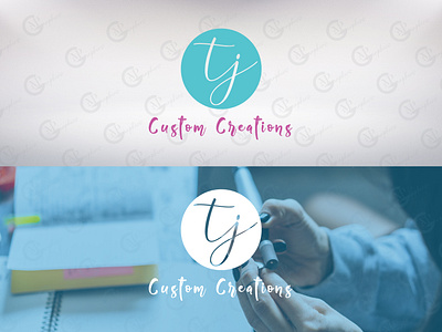 T & J Custom Creation Logo Design