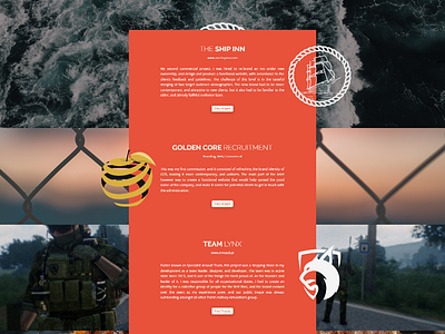 Creative Portfolio Layout portfolio web design