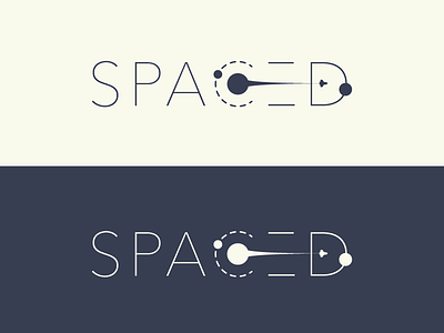 SPACED - Logo Design Idea brand challenge identity logo planets space spaced travel universe