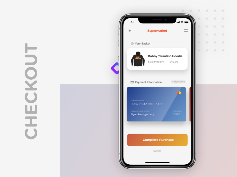 Daily UI #2 shop ecommerce purchase app design uidesign dailyui002 checkout logic ux ui dailyui