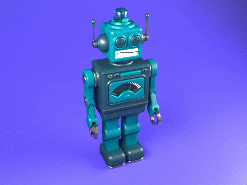 Toy Robot cinema4d prorender
