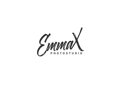 EmmaX Photostudio emmax lettering logo logo design photo stationery studio