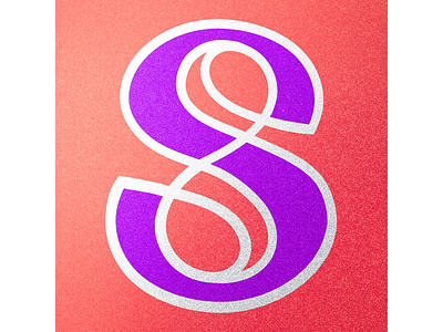 36 Days of Type: 8 36daysoftype 36daysoftype07 alphabet branding calligraphy design handlettering illustration lettering logo pink red texture typografia typography white