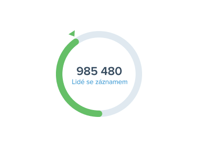 One of four progress bars animation arrow blue bounce count counting green number progress bar smooth typography