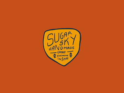 SugarSky Badge adventure apparel design badge outdoor patch retro