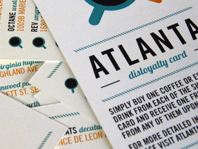 Atlanta Disloyalty Card