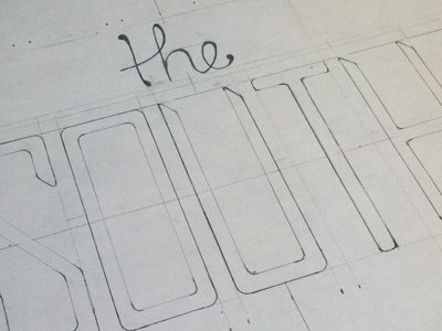 The South etc handlettered lettering pencil south southern