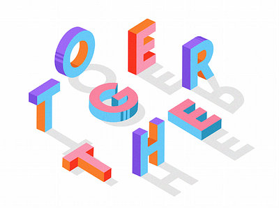 Together agency design logo mobile pop social together web