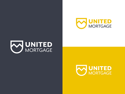 United Mortgage branding design logo vector