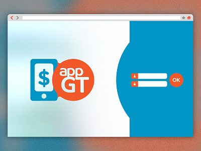 AppGT - Login concept app appgt cadmo design icon logo design mobile software