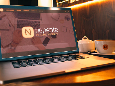 Nepente • Software Craftsmanship brand identity logo design software