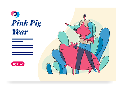 Pig pink year