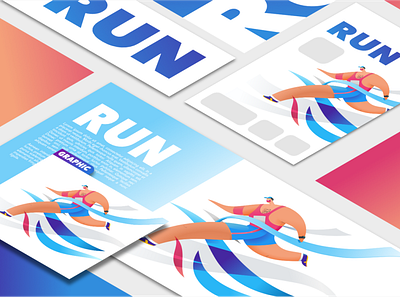 finish line exercise illustration marathon running running app