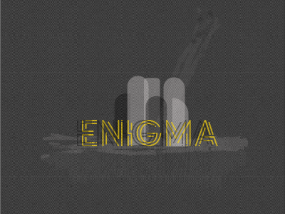 Enigma adobe art enigma illustrator typography