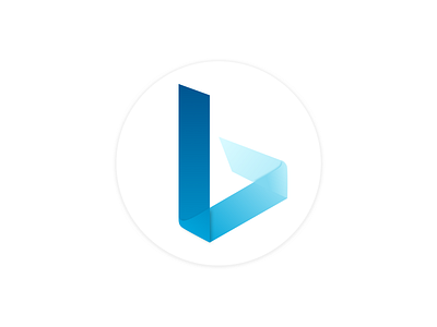 Bing | Logo Design (Blue) branding design logo ui