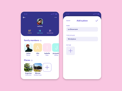 Daily UI challenge – 006 UserProfile