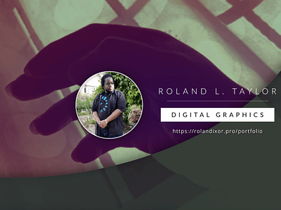 My portfolio (digital graphics) open graph image branding design vector