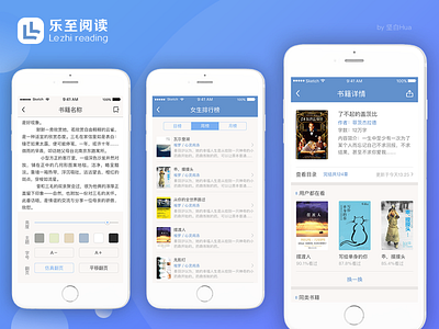 阅读app2 app，阅读，界面设计