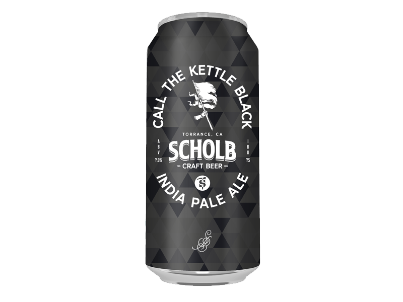 Scholb Craft Brewery Can Mockup drawing sketch artwork graphic design line art illustrator vector illustration