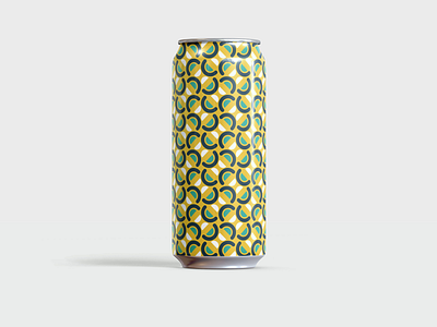 Exploration No. 8 — Can Packaging art beer graphic design illustration illustrator minimal packaging pattern pattern art simple simplicity simplistic vector vector illustration