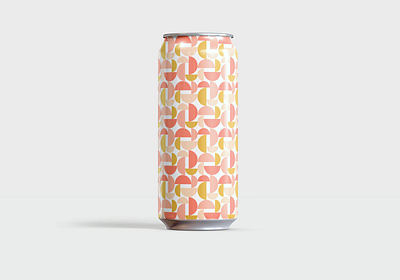 Exploration No. 10 — Tropical Juicy IPA beer beer art branding can graphic design illustration illustrator minimal packaging pattern pattern design patterns simple vector vector illustration vectors