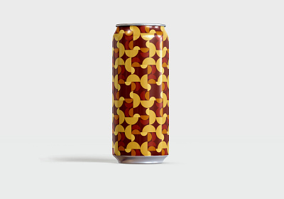 Not the Wurst Kölsch art beer beer can branding design graphic design illustration illustrator minimal pattern pattern art pattern design patterns simple vector vector illustration