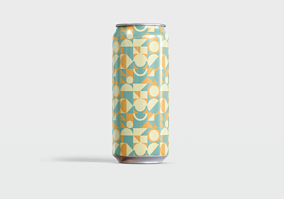 It's A Stout World After All — No. 14 beer beer art beer can color geometic geometric art graphic design illustration illustrator minimal passion project pattern simple vector vector illustration