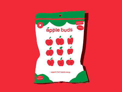 apple buds Candy Packaging