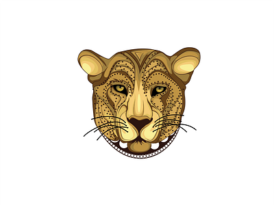 ROARRR animal animals cheetah design everyday illustration illustrator vector
