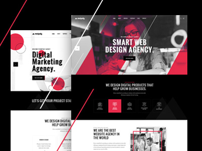 Meipaly - Digital Services Agency Template agency agency branding business business and finance corporate digital marketing solution