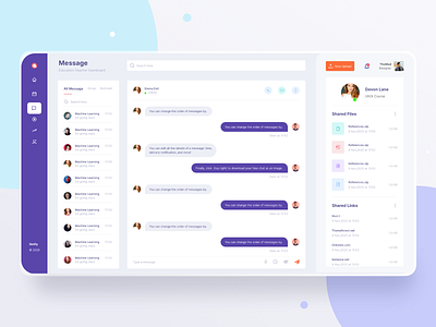 Message board design by Madbrains Technologies LLP on Dribbble