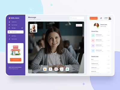 Skilify For Education & Learning Management System Dashboard