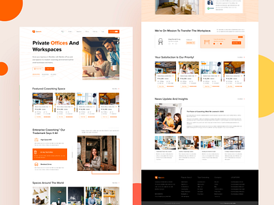 Cowork- Best Co-working space Finder UI Template