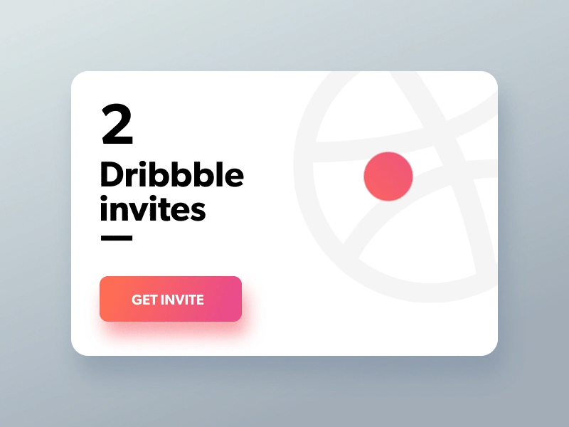 Two Invites animated draft gif invitation invite invites motion pink
