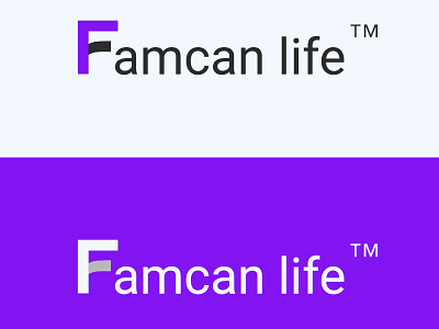 Famcan Life creative logo famcam life logo