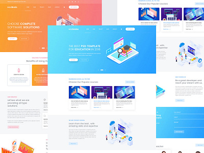 Baagri Multipurpose PSD Template animation baagri multipurpose psd template landing landing page madbrains themeforest vector web