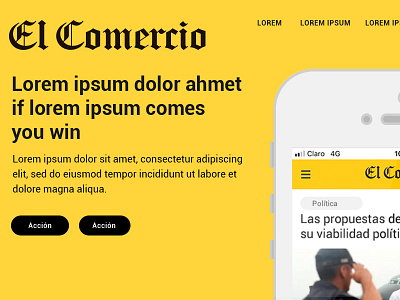 El Comercio UI Kit