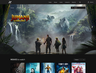 Online Movie Booking website UI /UX