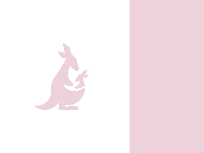 reproduction center logo for women almaty ankadesigner branding design designer illustration kangaroo logo reproduction logo