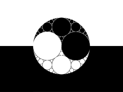 Apollonian Yin Yang