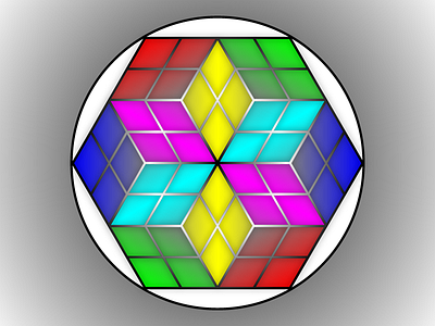 Holy Hexadecimal cmyk color hexadecimal hexagon rgb stained glass