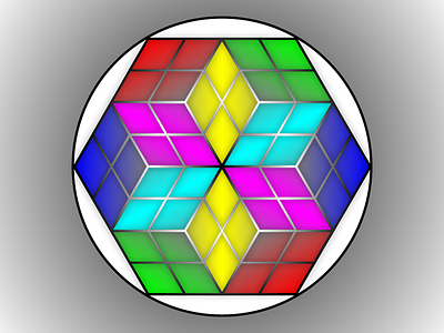 Holy Hexadecimal cmyk color hexadecimal hexagon rgb stained glass