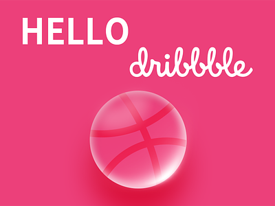 Hello Dribbble ! hello dribbble !