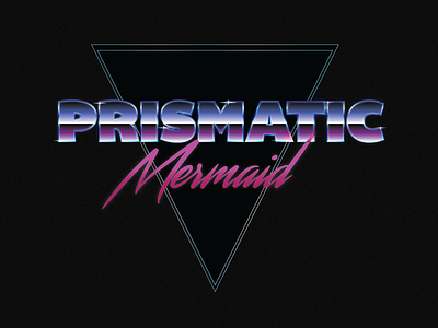 Prismatic Mermaid Logo - WIP