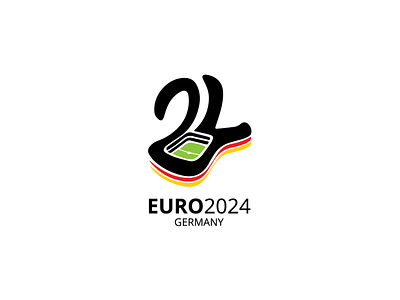 EURO 2024 GERMANY branding design icon illustration logo typography vector