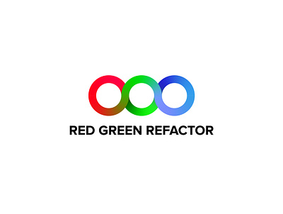 redgreenrefactor logo branding design icon illustration logo typography vector