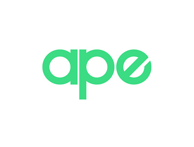 ape branding design logo logo design logotype mark typography