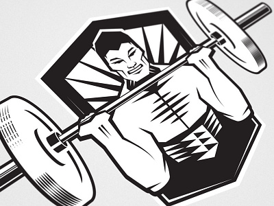 Weight Lifter crossfit gym hero lift t shirt weight