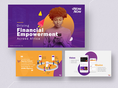 Pitch Deck for Fintech Company